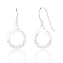 Maci Crystal Drop Pendant and Chain & Earrings