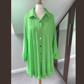 Leila - Lime Green Dress