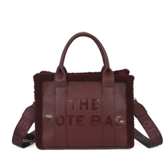 Tillie Borg Tote Bag - Wine