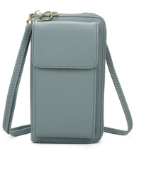 Crossbody Bag/Phone Case  - Light Blue - Majestico Gifts