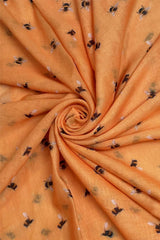 Bee Print Scarf - Orange - Majestico Gifts