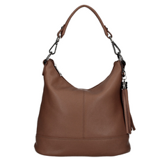 MARIA Genuine Leather Shoulder Bag - Marone - Majestico Gifts