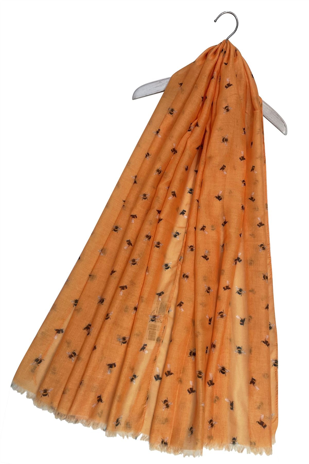 Bee Print Scarf - Orange - Majestico Gifts