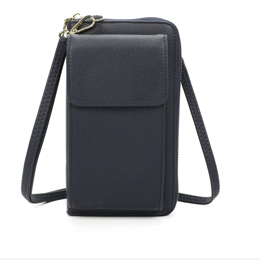 Crossbody Bag/Phone Case  - Black - Majestico Gifts