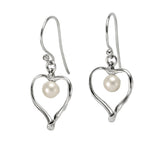 Sterling Silver & Freshwater Pearl Earrings - Majestico Gifts
