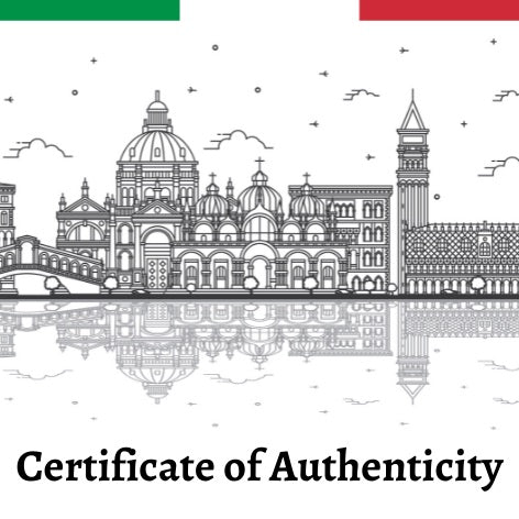 Murano Glass Leopard Spot Ball Pendant - Oro Gold - Majestico Gifts