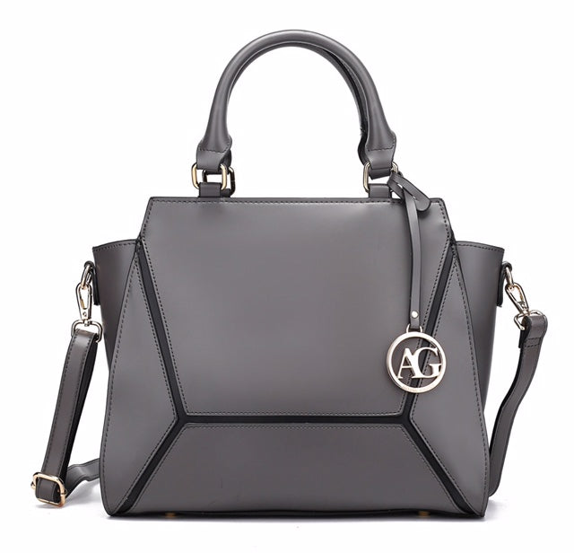 Grey Tote Shoulder Bag - Majestico Gifts