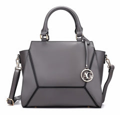 Grey Tote Shoulder Bag - Majestico Gifts