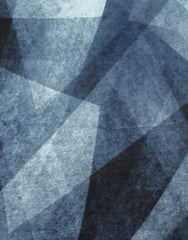 Gradient Rhombus Pattern Scarf - Blue or Orange - Majestico Gifts