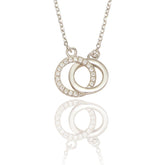 Mara Pendant & Silver Chain - Sterling Silver - Majestico Gifts