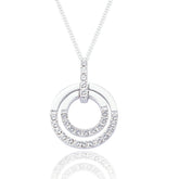 Morgan Pendant & Chain - Sterling Silver - Majestico Gifts