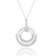 Morgan Pendant & Chain - Sterling Silver - Majestico Gifts