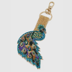 Peacock Bag Charm/Keyring