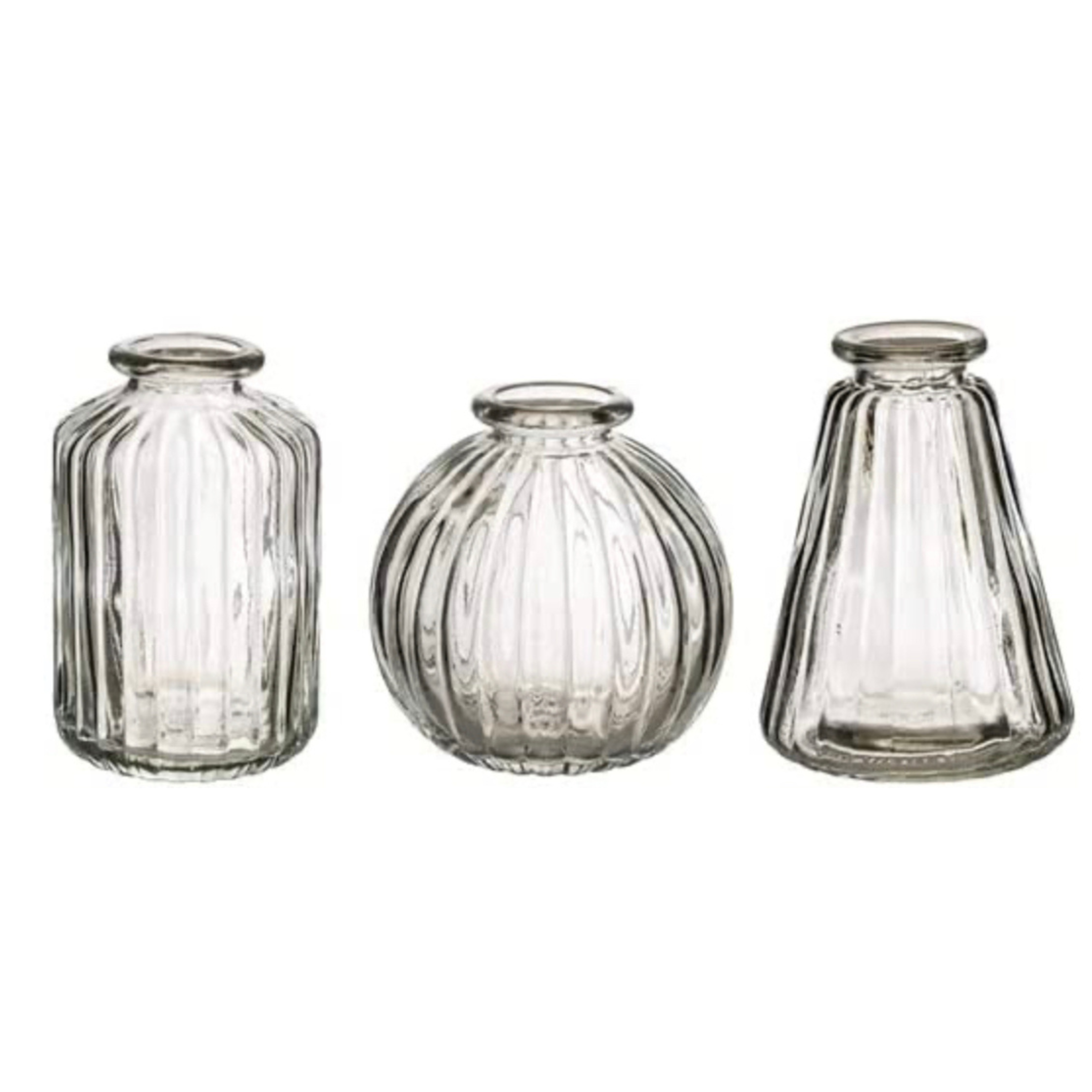 Glass Bud Vases