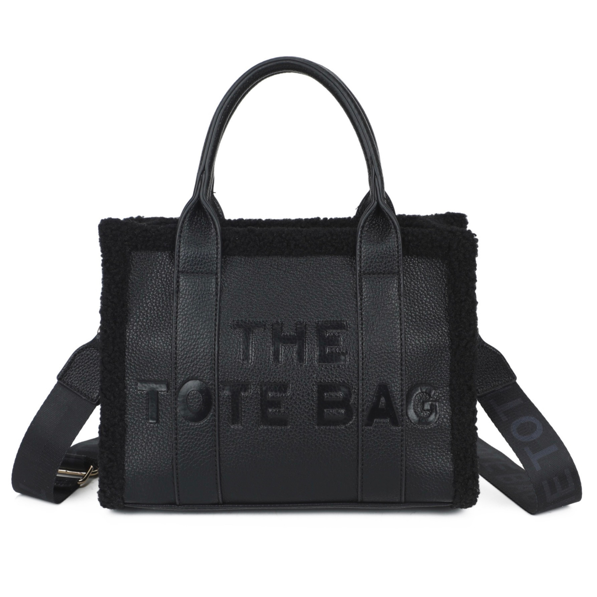 Tillie Borg Tote Bag - Black