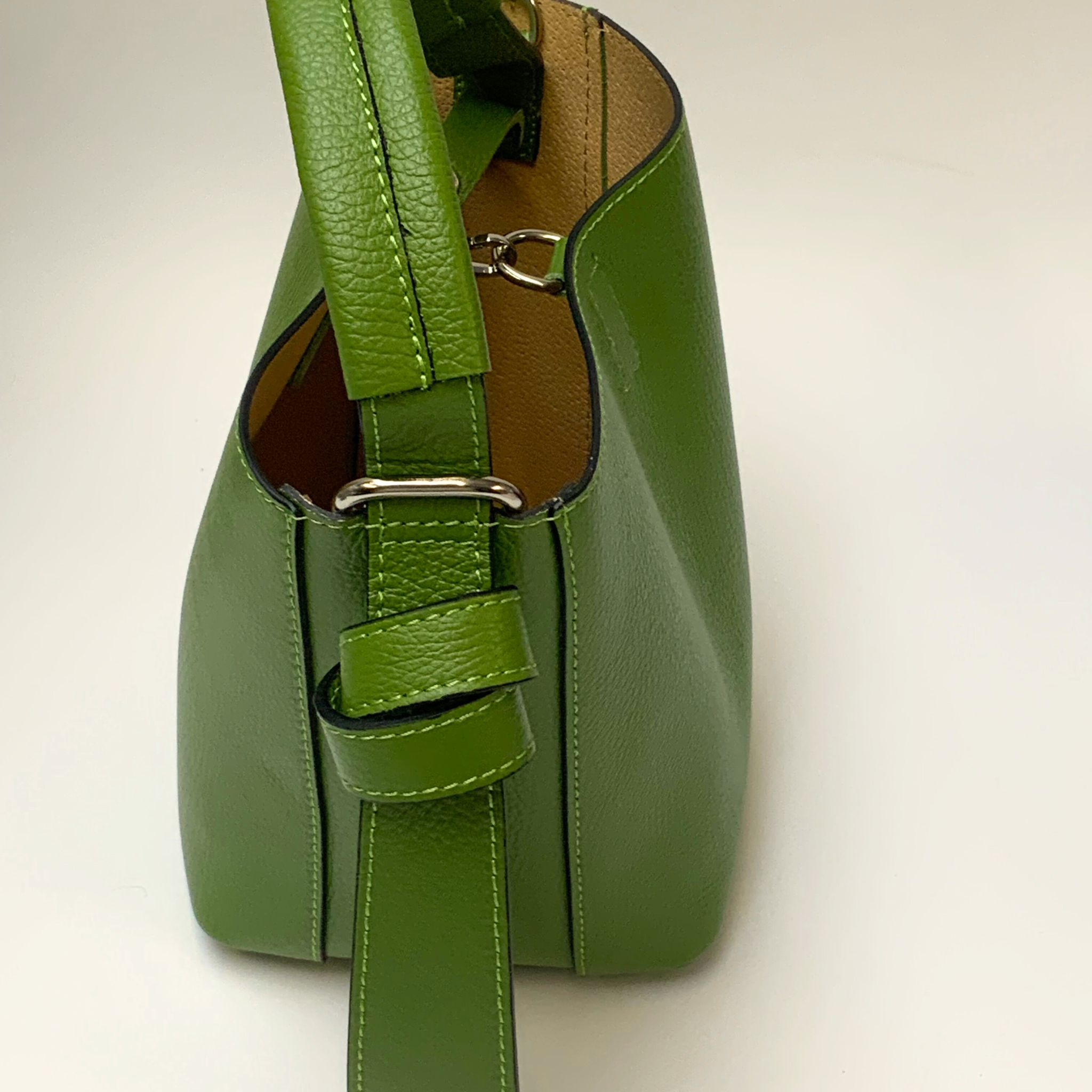 Chiara Leather Bag Set - Green