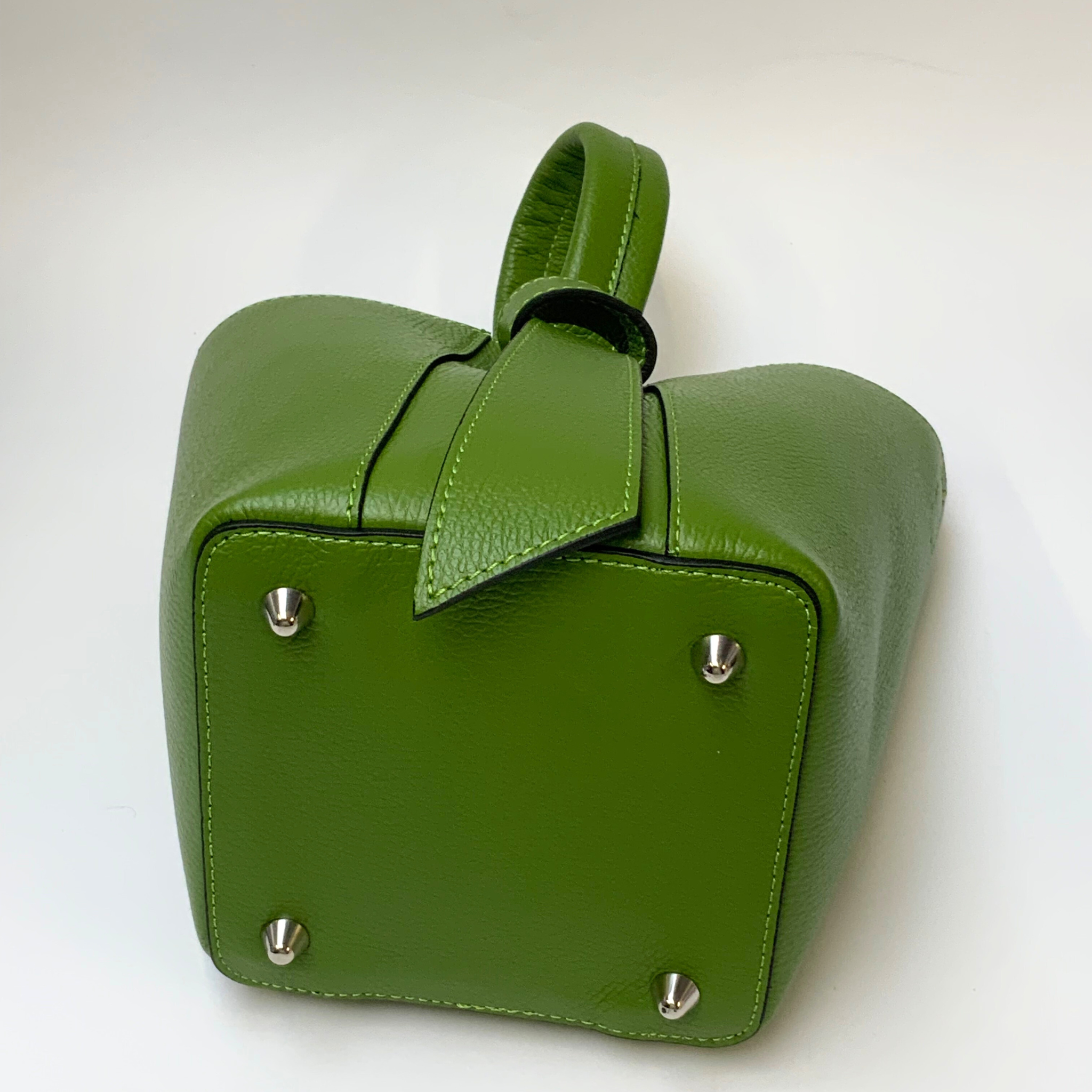 Chiara Leather Bag Set - Green