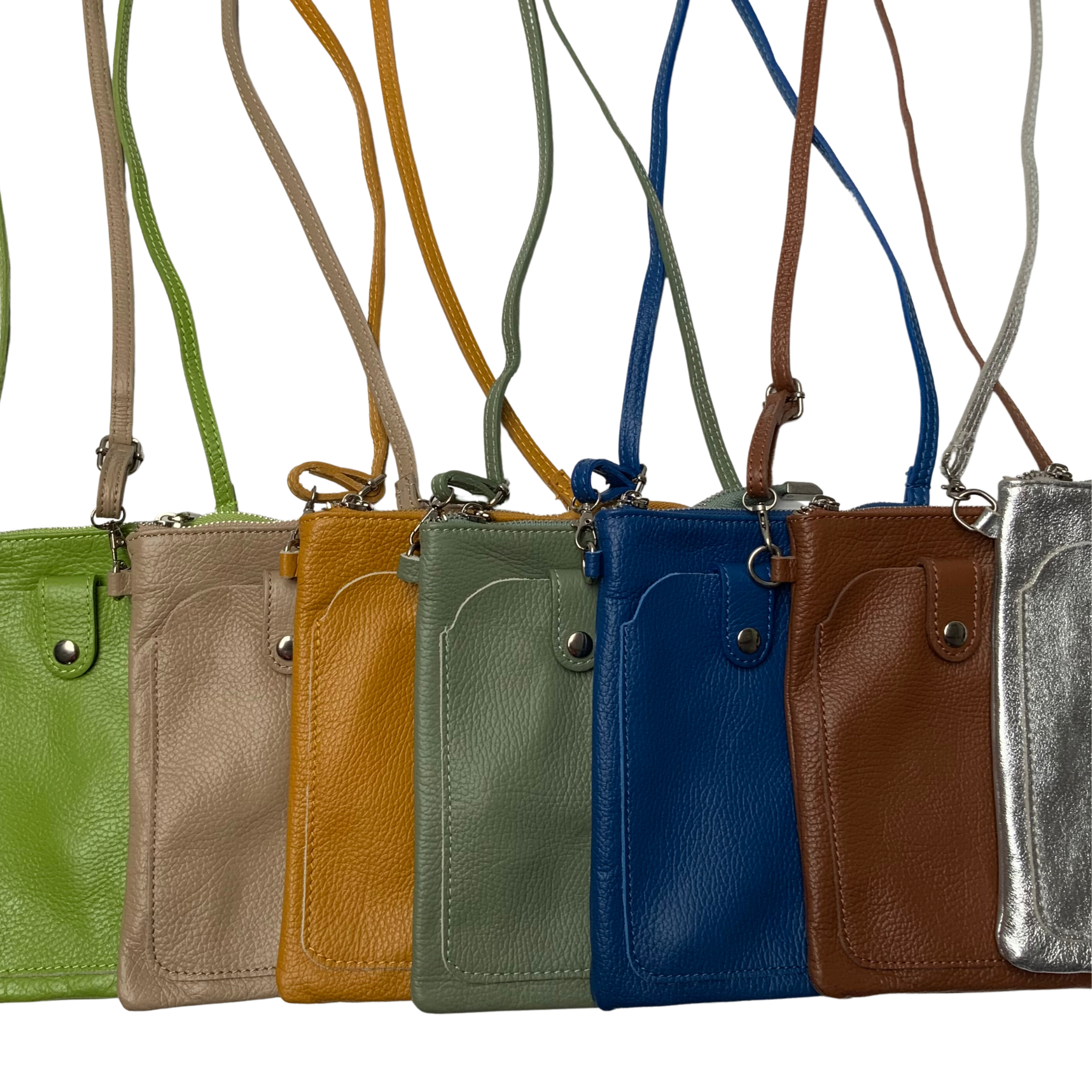 Elisa - Mobile Phone Bag - Sage Green