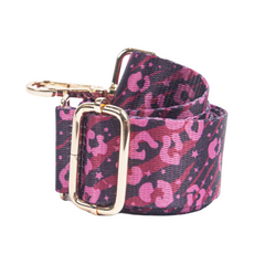 Bag Strap - Berry Animal and Star Print