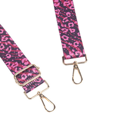 Bag Strap - Berry Animal and Star Print