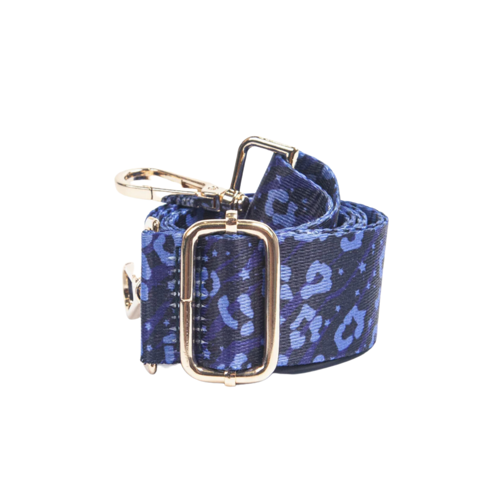 Bag Strap - Blue Animal Print
