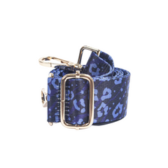 Bag Strap - Blue Animal Print