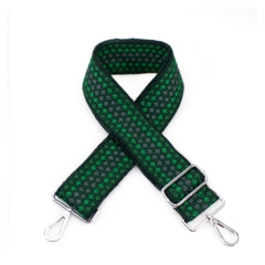 Bag Strap - Green Dots