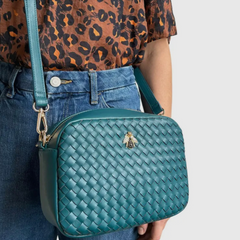 Rivington Teal  Bag - Vegan Leather