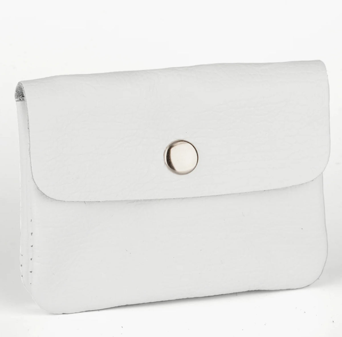 Leather Purse - White