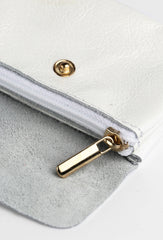 Leather Purse - White