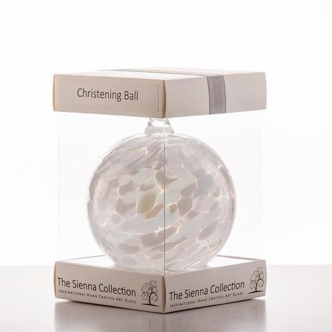 Sienna Glass Friendship Ball - Christening - Majestico Gifts