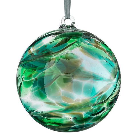 Sienna Glass Friendship Ball - Emerald - Majestico Gifts