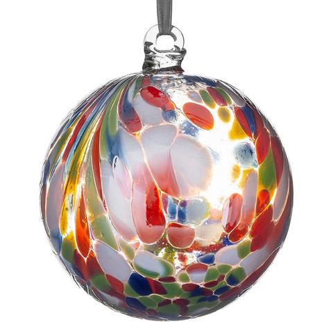 Sienna Glass Friendship Ball-Feather Parrot - Majestico Gifts