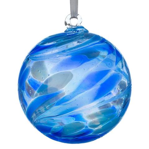 Sienna Glass Friendship Ball - Sapphire - Majestico Gifts