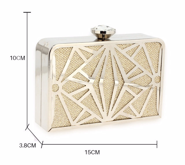 Gold Clutch Bag - Majestico Gifts