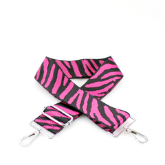 Bag Strap - Fuschia Zebra Strap - Majestico Gifts