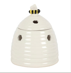 White Beehive Oil Burner - Majestico Gifts