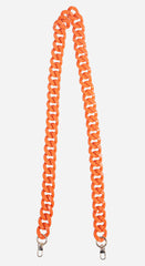 Bag Strap - Orange Acrylic Link