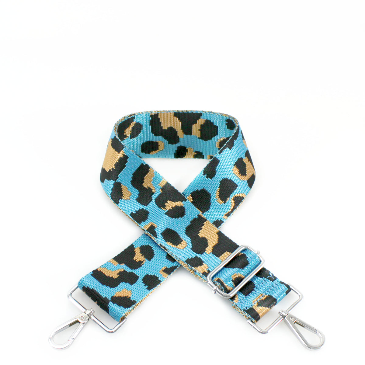 Bag Strap - Turquoise Animal Print - Majestico Gifts