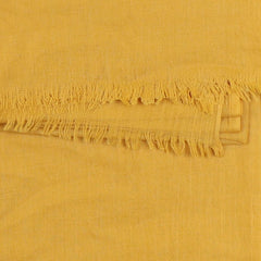 Yellow Scarf with Eyelash Fringe - Majestico Gifts