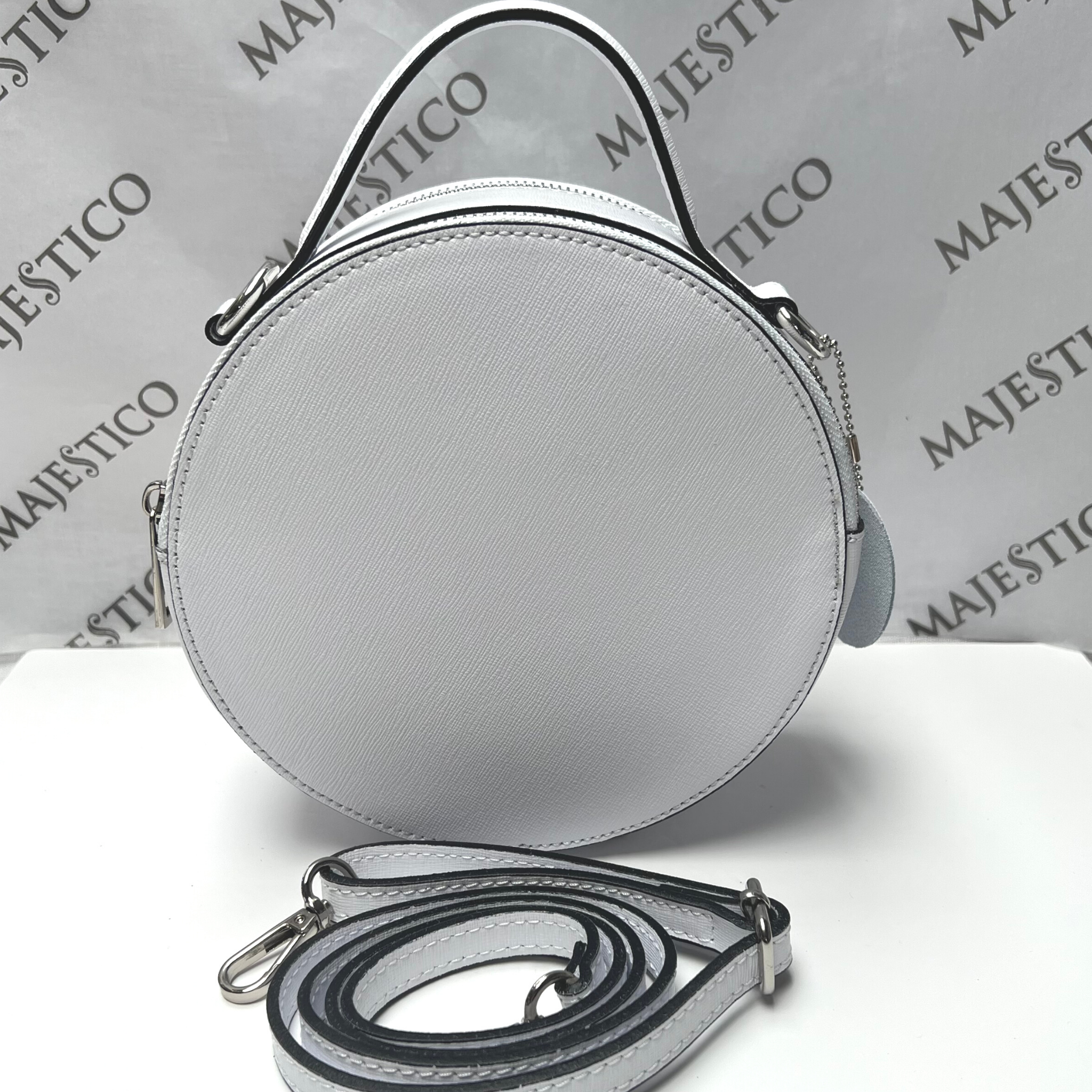 Silver round discount bag