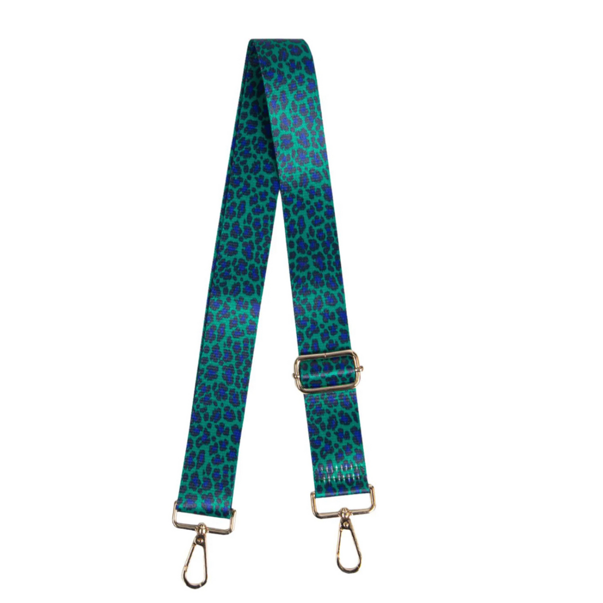 Bag Strap - Green Animal Print