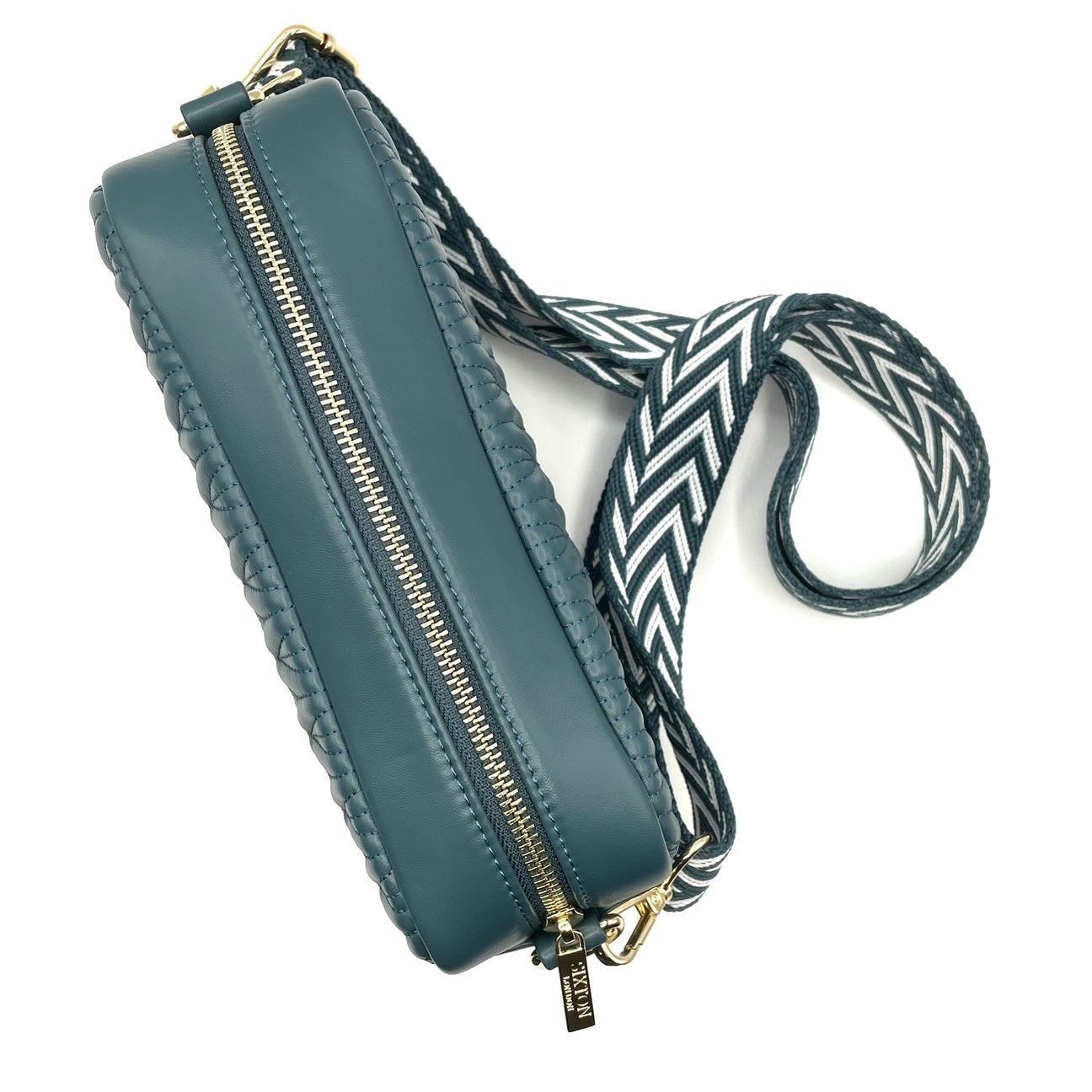 Rivington Vegan Leather Teal Bag -Sixton London - Majestico Gifts