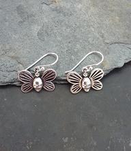 Bee Drop Earrings - Sterling Silver - Majestico Gifts