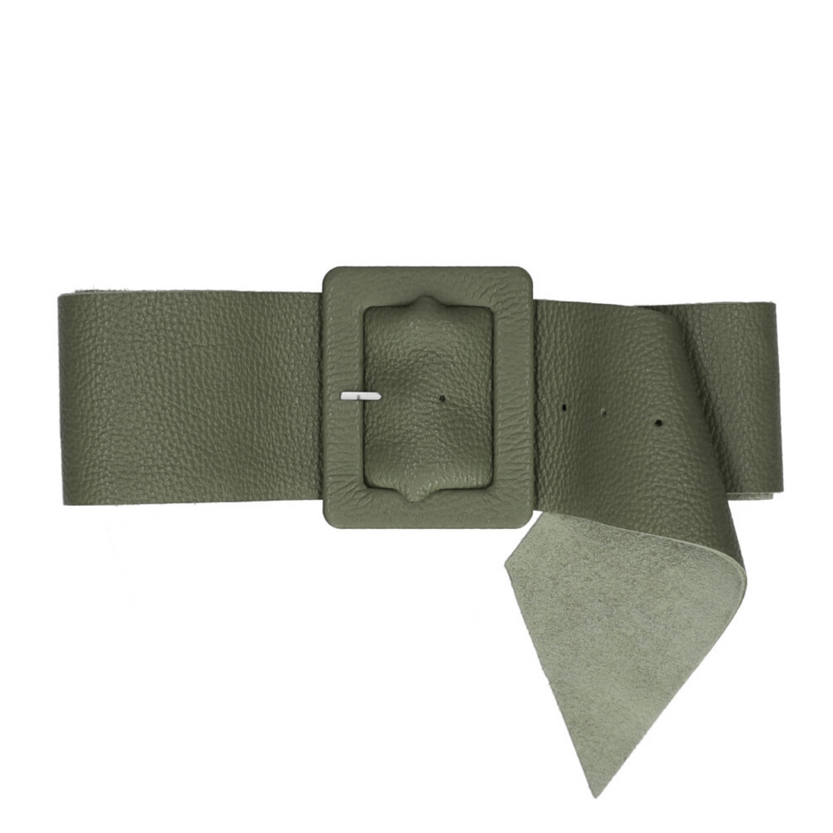 Cinzia Genuine Leather Sash Belt - Green - Majestico Gifts