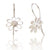 Daisy Drop Earrings - Sterling Silver - Majestico Gifts