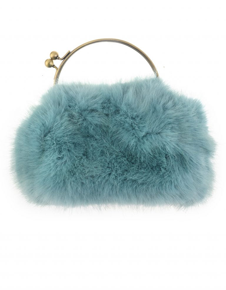 Fur Handbag - Majestico Gifts