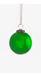 Green Glass Bauble Large - Majestico Gifts
