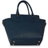 Navy Zipper Tote Bag - Majestico Gifts