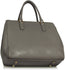 Grey Tote Handbag - Majestico Gifts